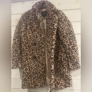 Francesca’s Leopard Print NWT Hailey’s Love Jackets in size large